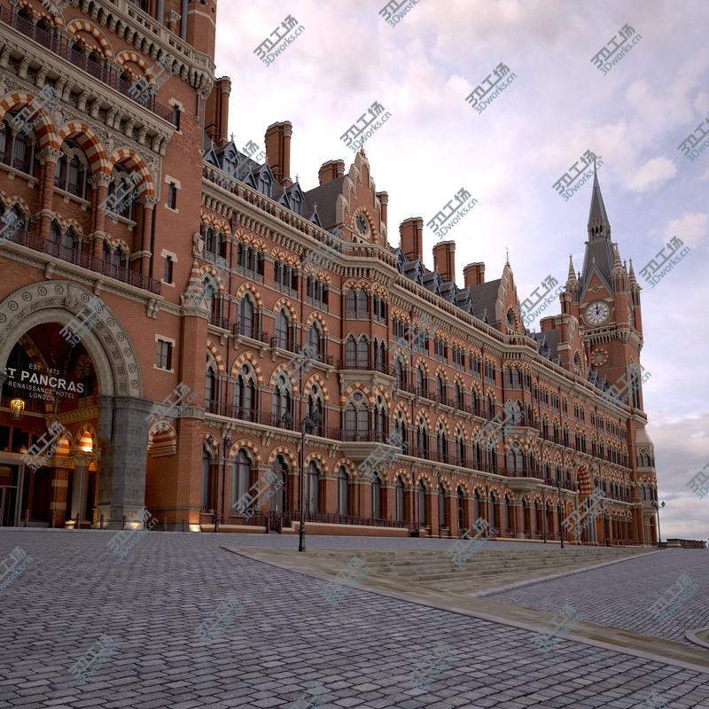 images/goods_img/20210313/3D St Pancras Train Station model/4.jpg